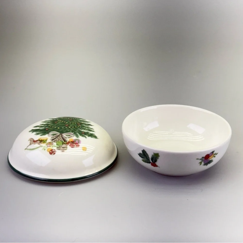 Mikasa Heritage Christmas Story Trinket Dish